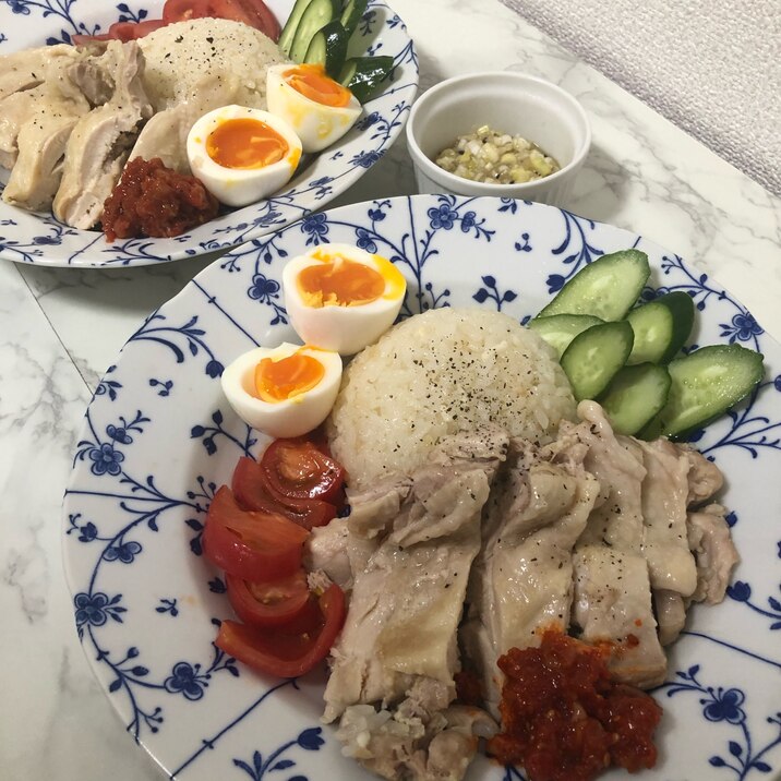 カオマンガイ 炊飯器